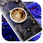 Logo of Fractal Clock Live Wallpaper android Application 