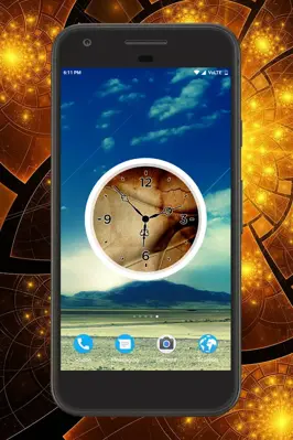 Fractal Clock Live Wallpaper android App screenshot 3